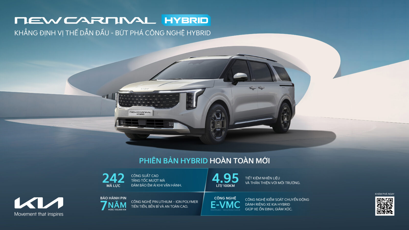 kv new carnival hybrid main Kia New Carnival Hybrid Ưu Đãi 50 Triệu Đồng